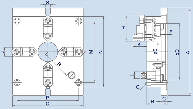 MC Super Thin Square Chucks